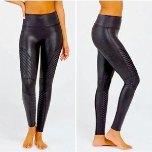 Faux Leather Moto Leggings